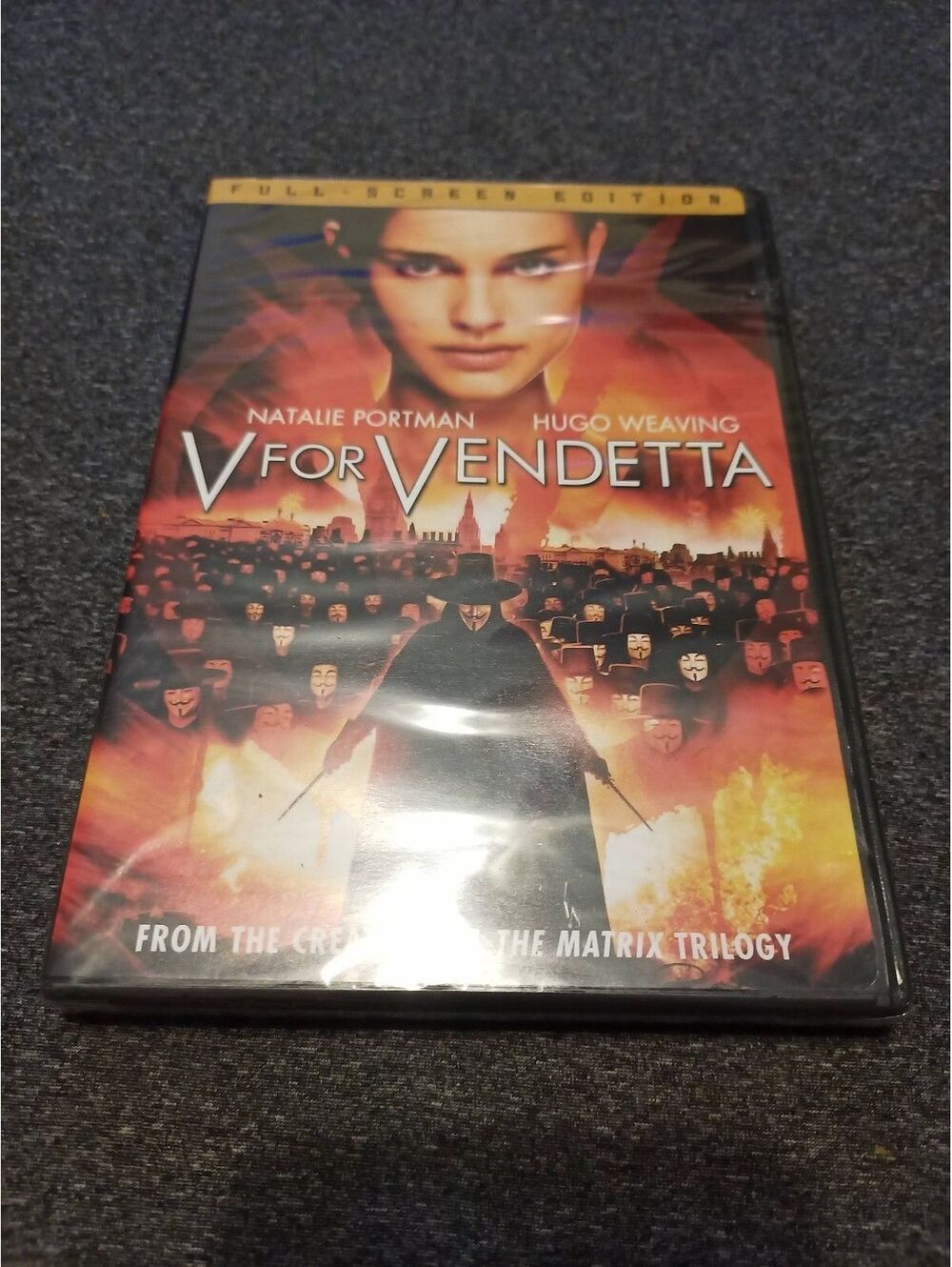 V for Vandetta DVD